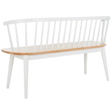 SAFAVIEH Sibyl Farmhouse Solid Wood Spindle Bench - 53Wx19Dx31H