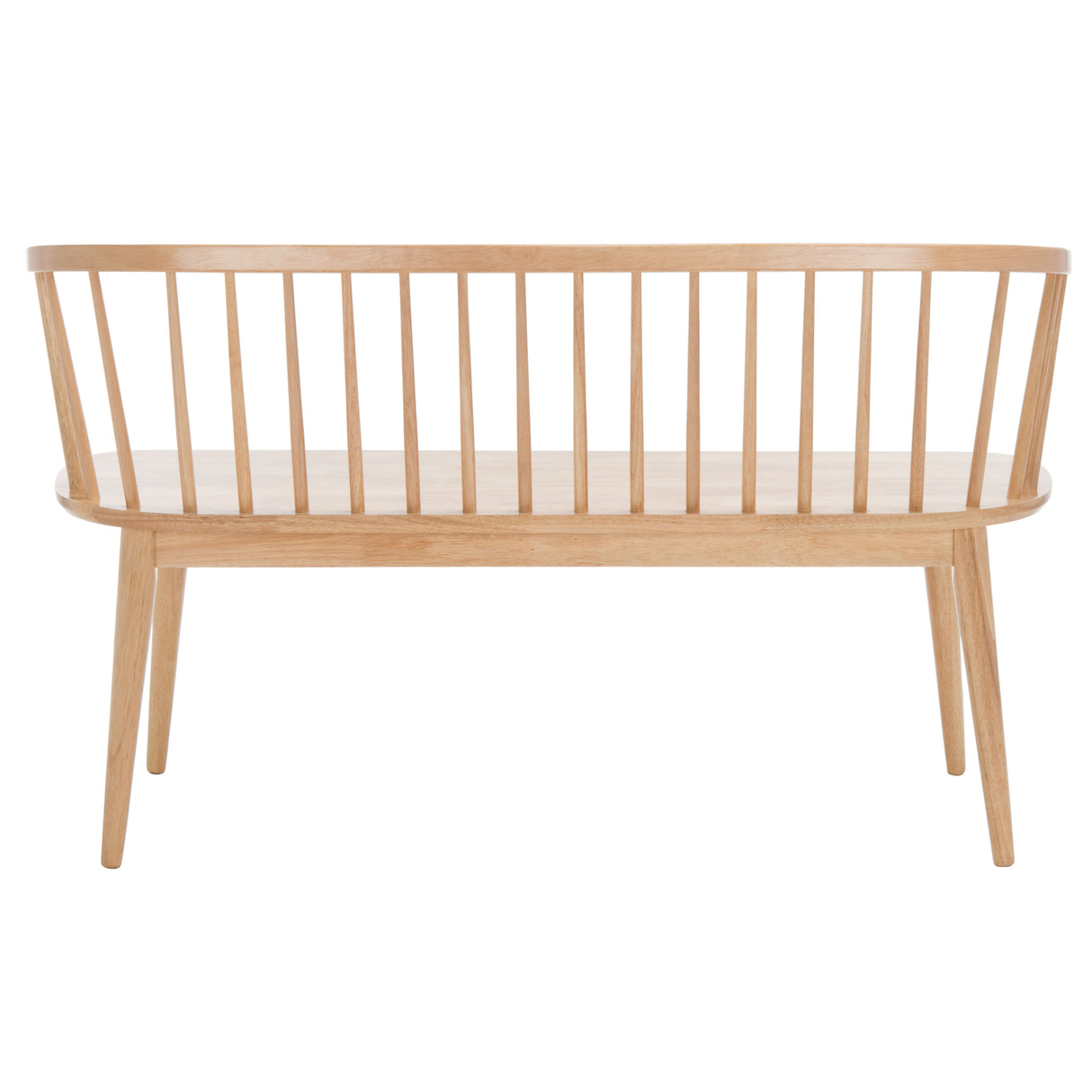 SAFAVIEH Sibyl Farmhouse Solid Wood Spindle Bench - 53Wx19Dx31H