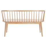 SAFAVIEH Sibyl Farmhouse Solid Wood Spindle Bench - 53Wx19Dx31H