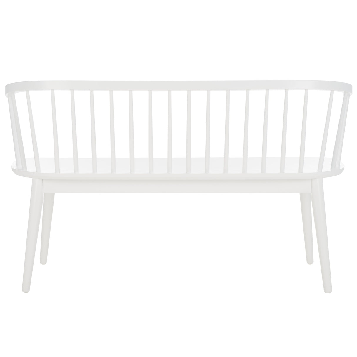 SAFAVIEH Sibyl Farmhouse Solid Wood Spindle Bench - 53Wx19Dx31H