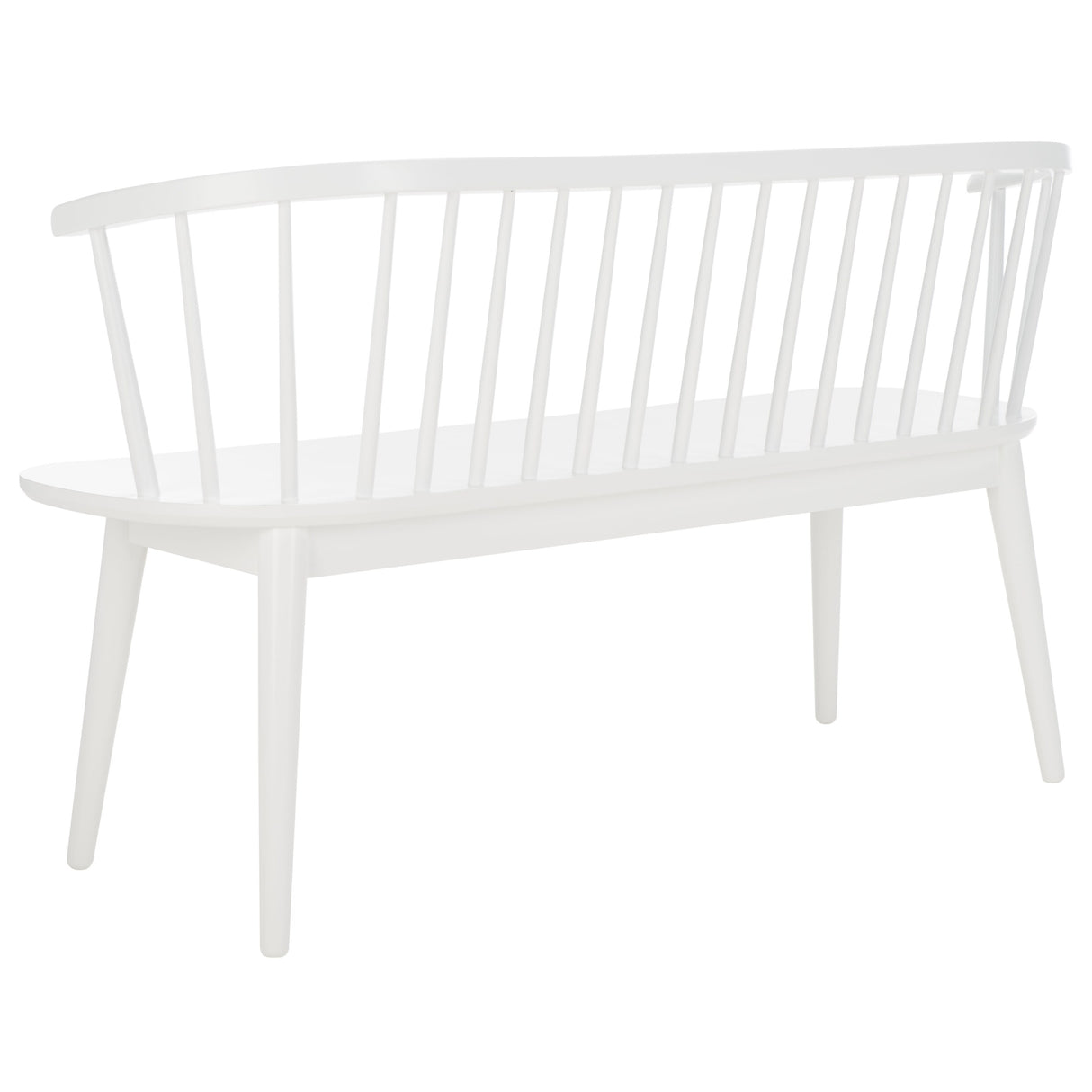 SAFAVIEH Sibyl Farmhouse Solid Wood Spindle Bench - 53Wx19Dx31H