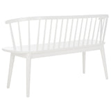 SAFAVIEH Sibyl Farmhouse Solid Wood Spindle Bench - 53Wx19Dx31H