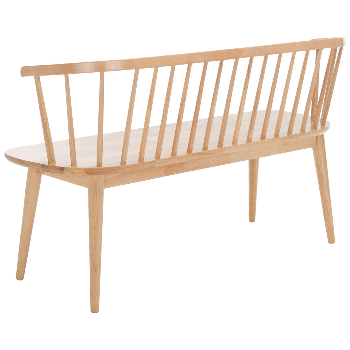 SAFAVIEH Sibyl Farmhouse Solid Wood Spindle Bench - 53Wx19Dx31H