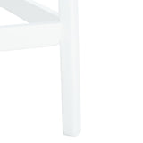 SAFAVIEH Silus Backless Cane Counter Stool - 17" W x 17" D x 25" H