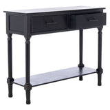 SAFAVIEH Sinda 2-Drawer Console Table - 35.5" W x 13" L x 29.5" H - 36Wx13Dx30H