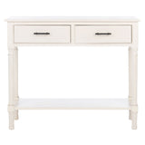 SAFAVIEH Sinda 2-Drawer Console Table - 35.5" W x 13" L x 29.5" H - 36Wx13Dx30H