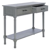 SAFAVIEH Sinda 2-Drawer Console Table - 35.5" W x 13" L x 29.5" H - 36Wx13Dx30H