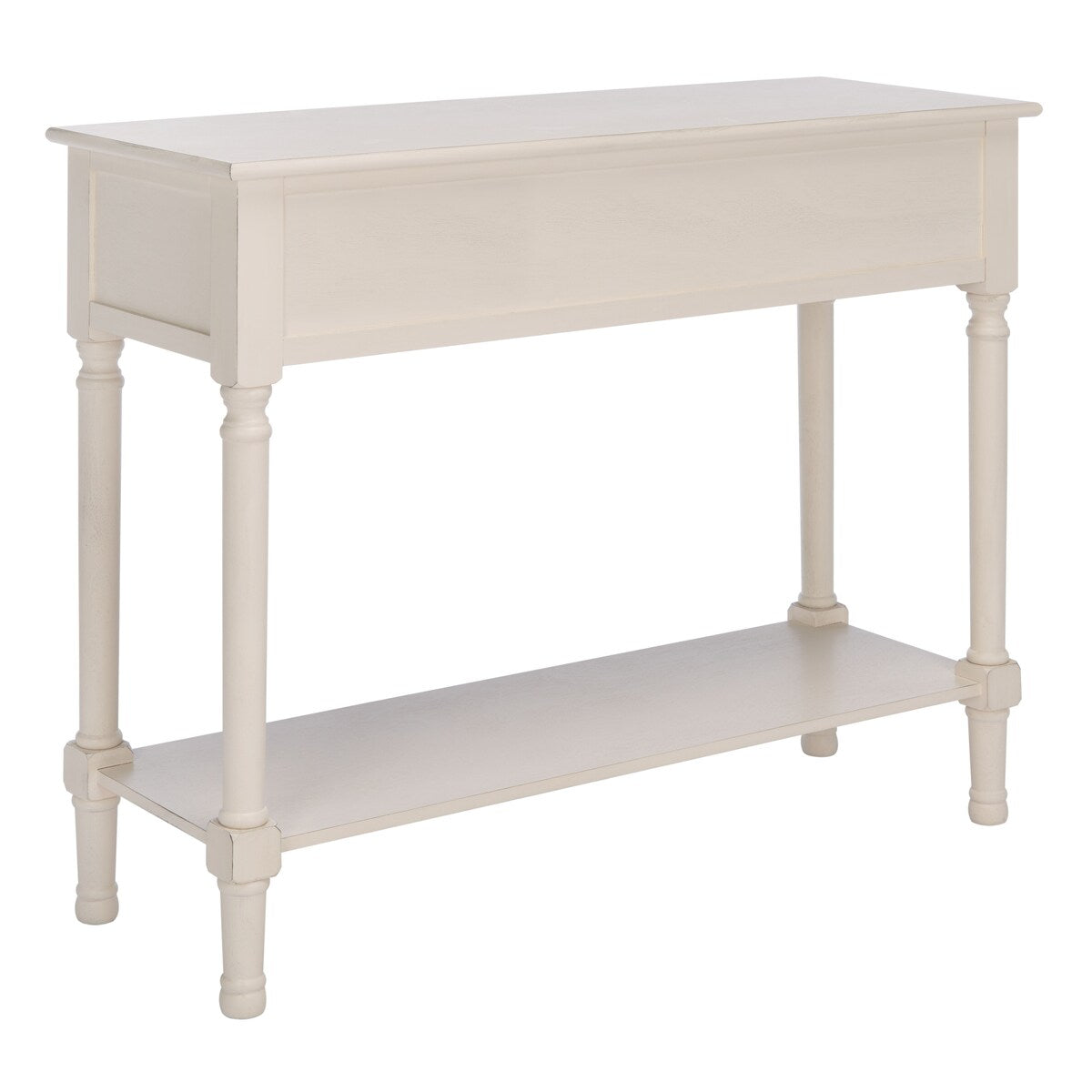 SAFAVIEH Sinda 2-Drawer Console Table - 35.5" W x 13" L x 29.5" H - 36Wx13Dx30H