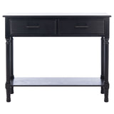 SAFAVIEH Sinda 2-Drawer Console Table - 35.5" W x 13" L x 29.5" H - 36Wx13Dx30H