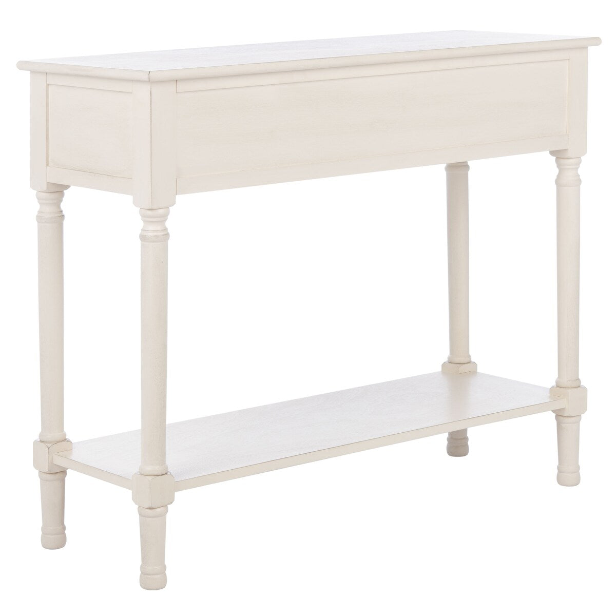 SAFAVIEH Sinda 2-Drawer Console Table - 35.5" W x 13" L x 29.5" H - 36Wx13Dx30H