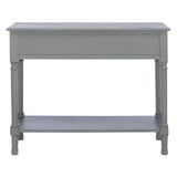 SAFAVIEH Sinda 2-Drawer Console Table - 35.5" W x 13" L x 29.5" H - 36Wx13Dx30H