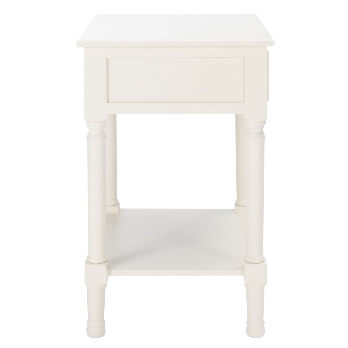 SAFAVIEH Sivajini 1-Drawer Accent Table - 19" W x 15.8" L x 26" H - 19Wx16Dx26H