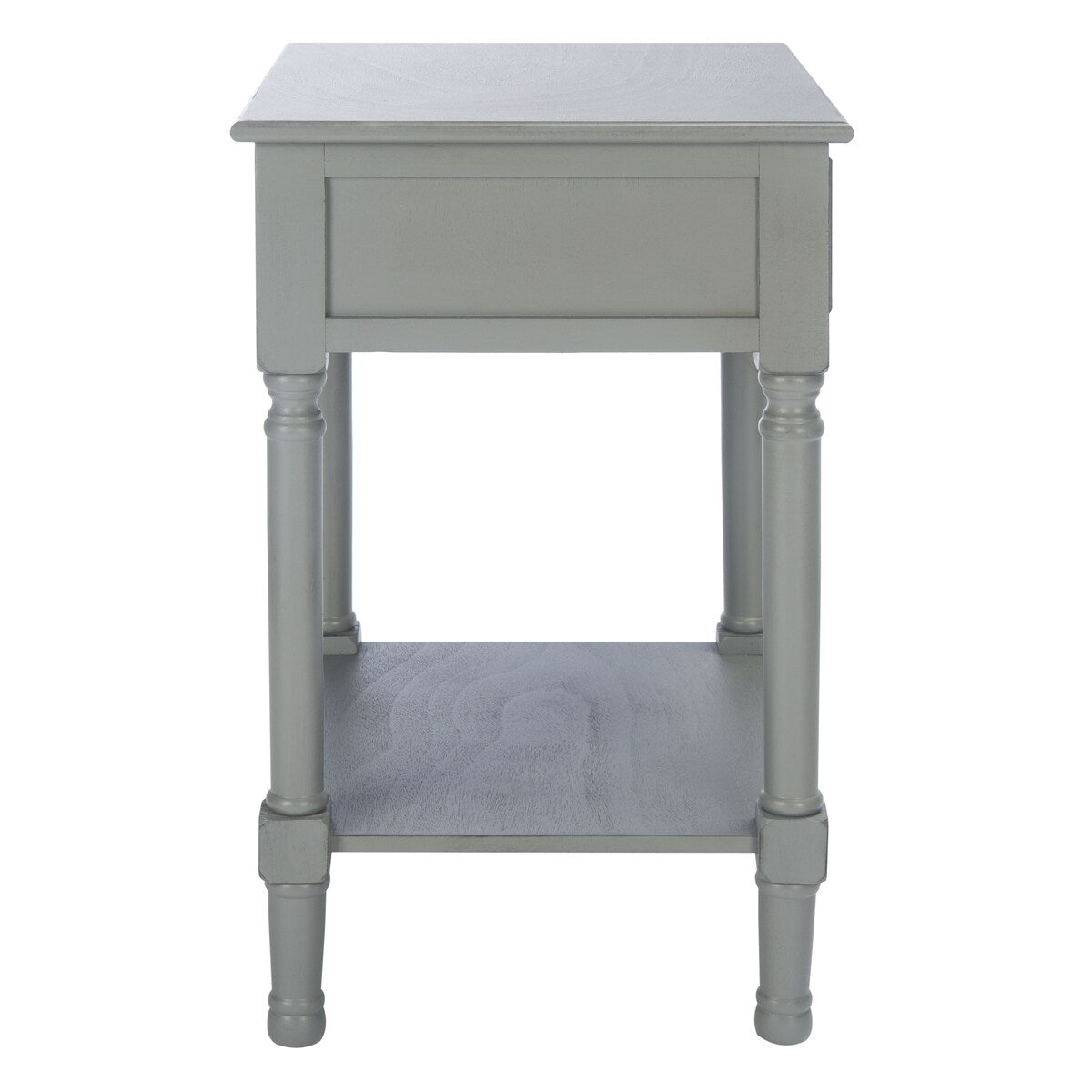 SAFAVIEH Sivajini 1-Drawer Accent Table - 19" W x 15.8" L x 26" H - 19Wx16Dx26H