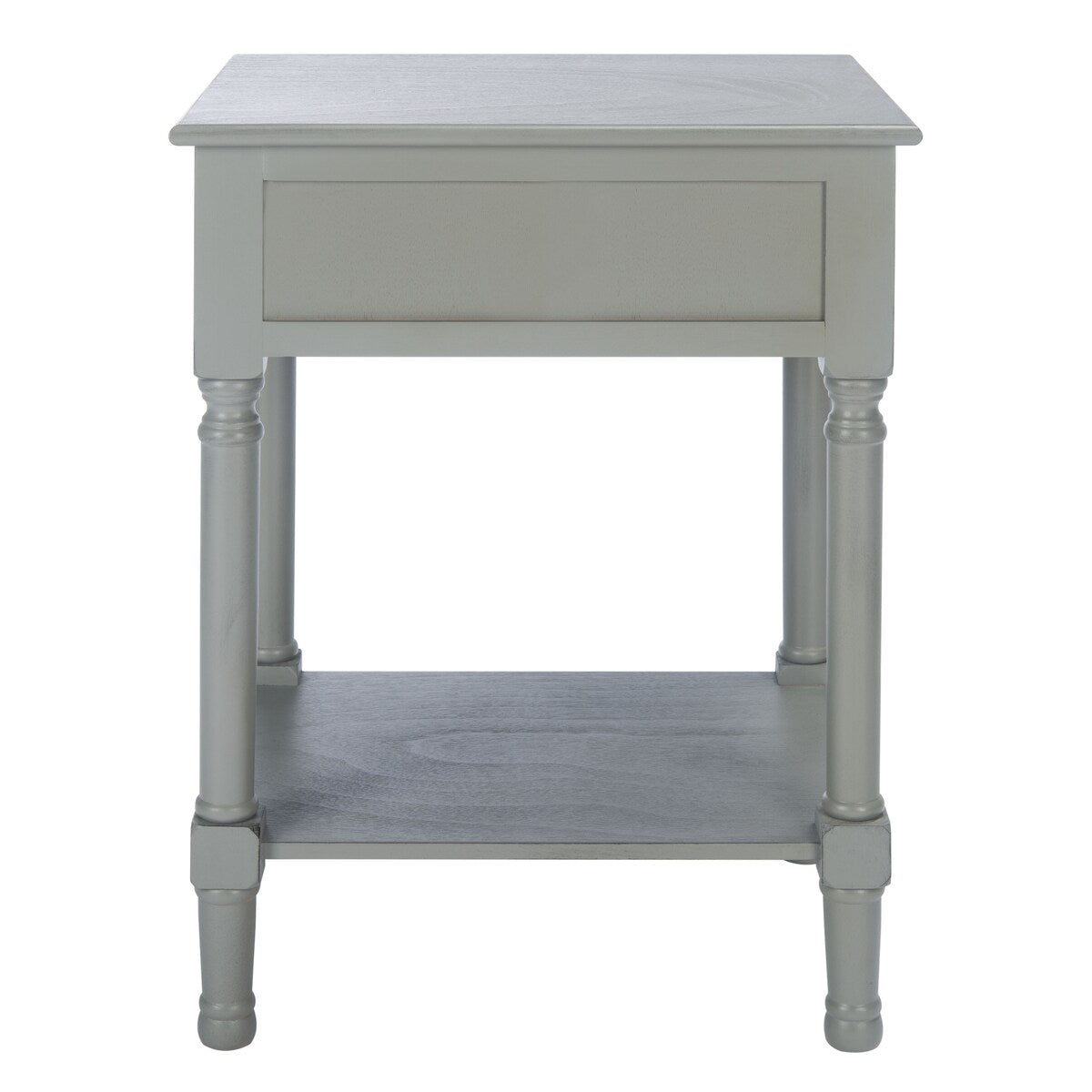 SAFAVIEH Sivajini 1-Drawer Accent Table - 19" W x 15.8" L x 26" H - 19Wx16Dx26H