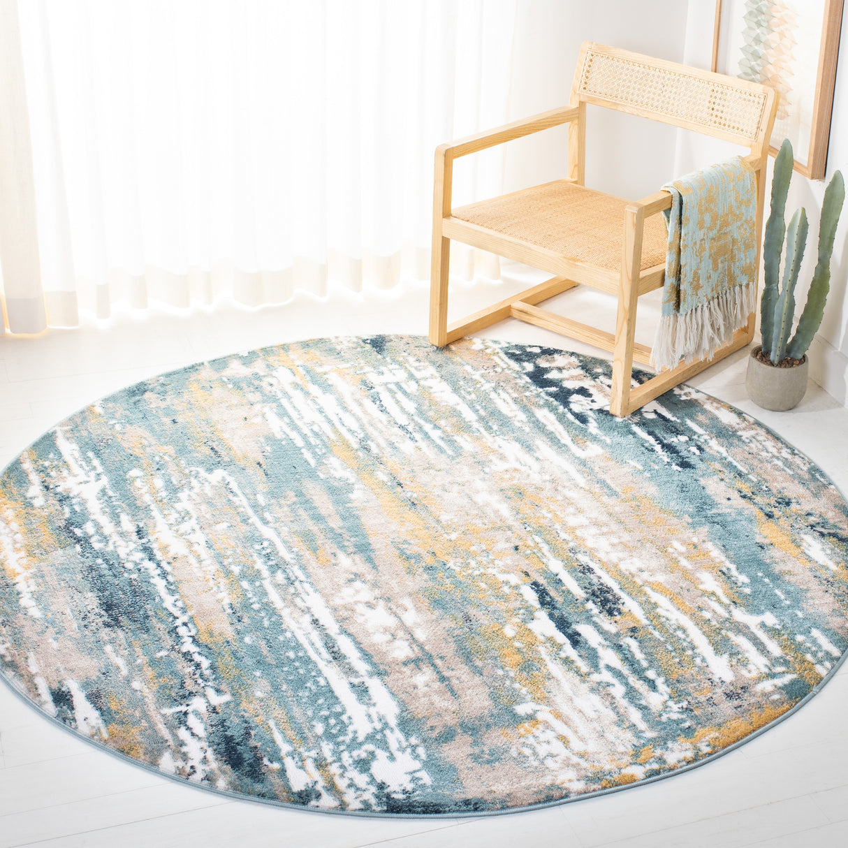 SAFAVIEH Skyler Fridoline Modern Abstract Rug