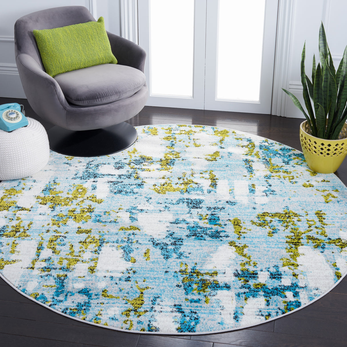 SAFAVIEH Skyler Jossie Modern Abstract Rug