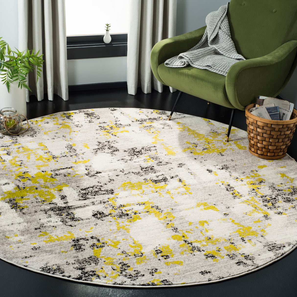 SAFAVIEH Skyler Jossie Modern Abstract Rug