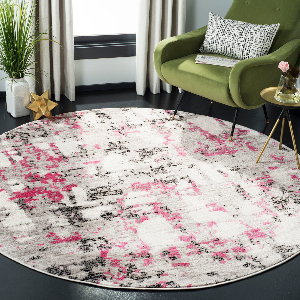 SAFAVIEH Skyler Jossie Modern Abstract Rug