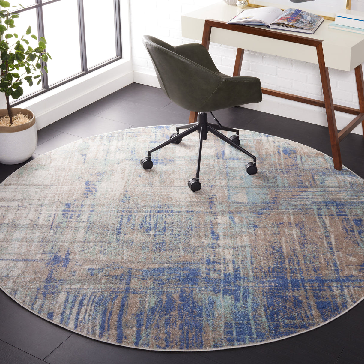 SAFAVIEH Skyler Pety Modern Abstract Rug