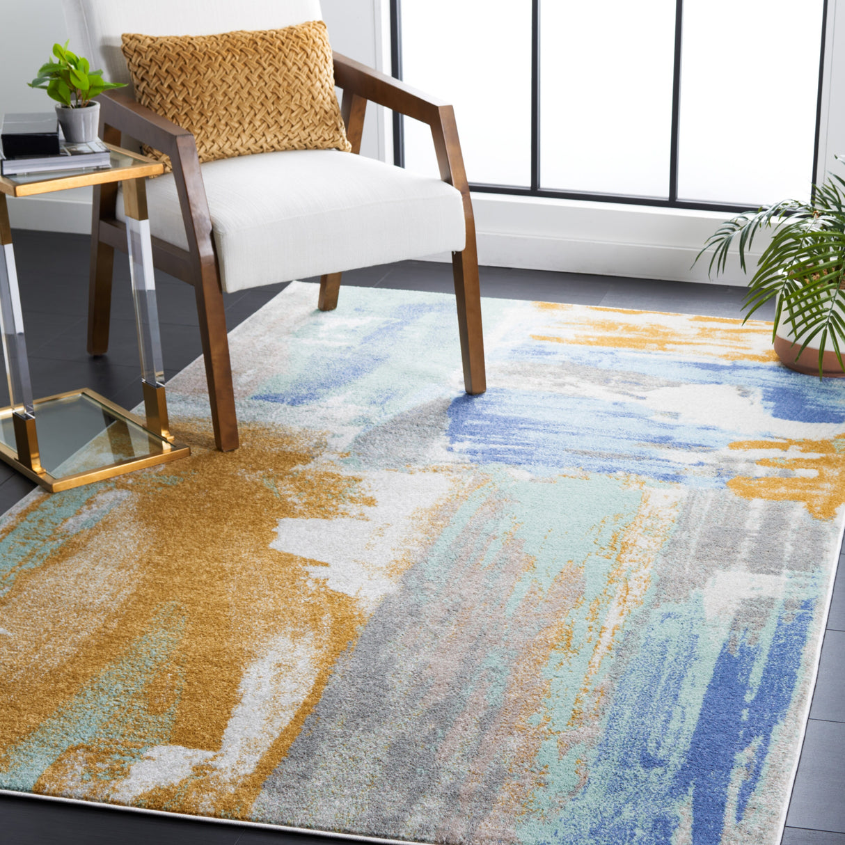 SAFAVIEH Skyler Vivianne Modern Abstract Rug