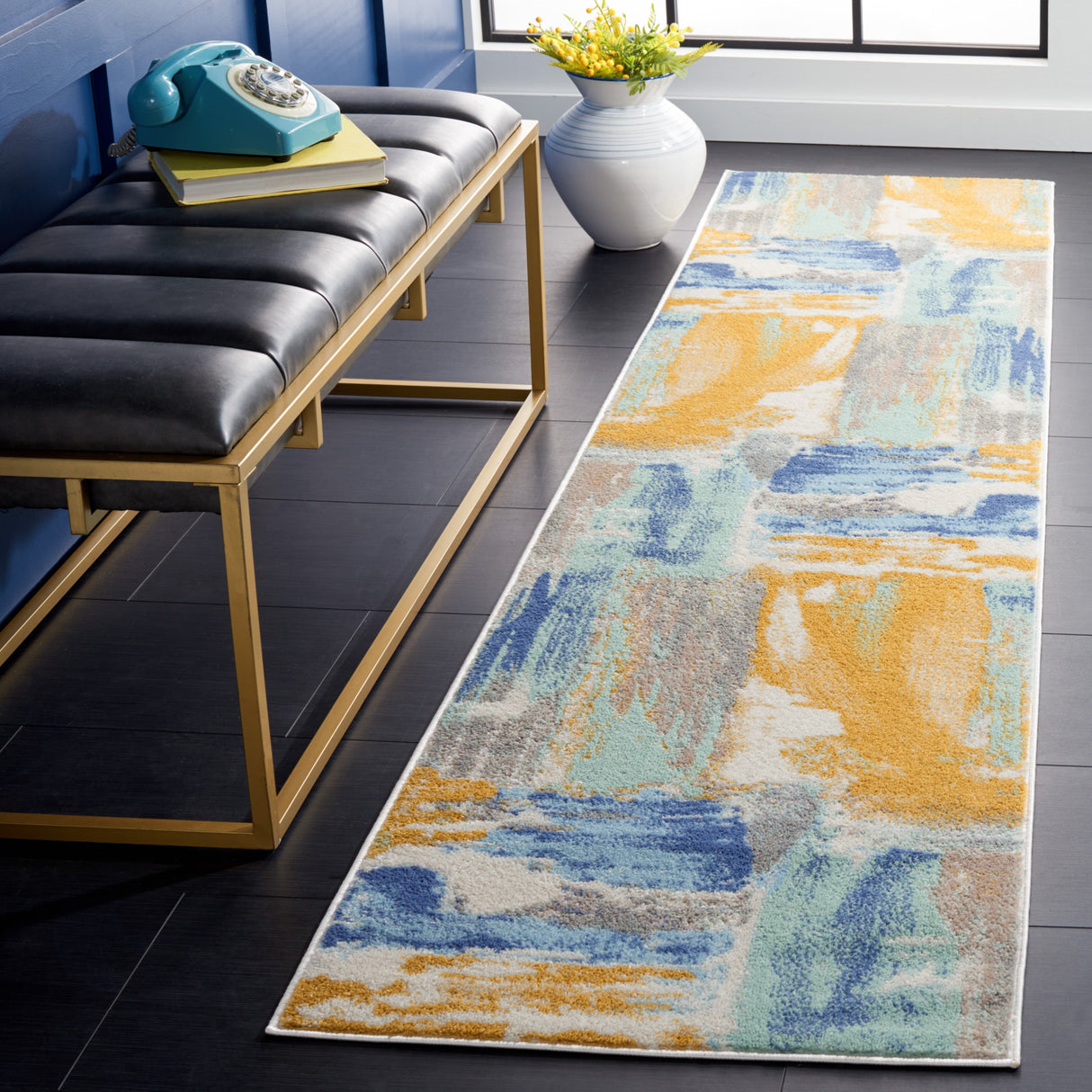 SAFAVIEH Skyler Vivianne Modern Abstract Rug