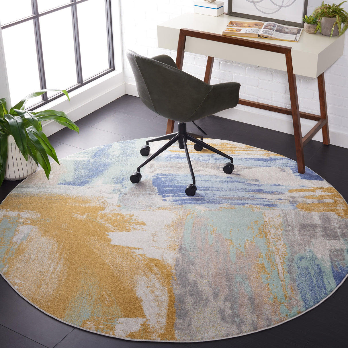 SAFAVIEH Skyler Vivianne Modern Abstract Rug