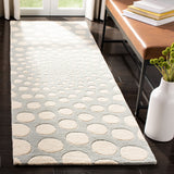 SAFAVIEH Soho Handmade Eulalia Abstract Dots N.Z. Wool Area Rug