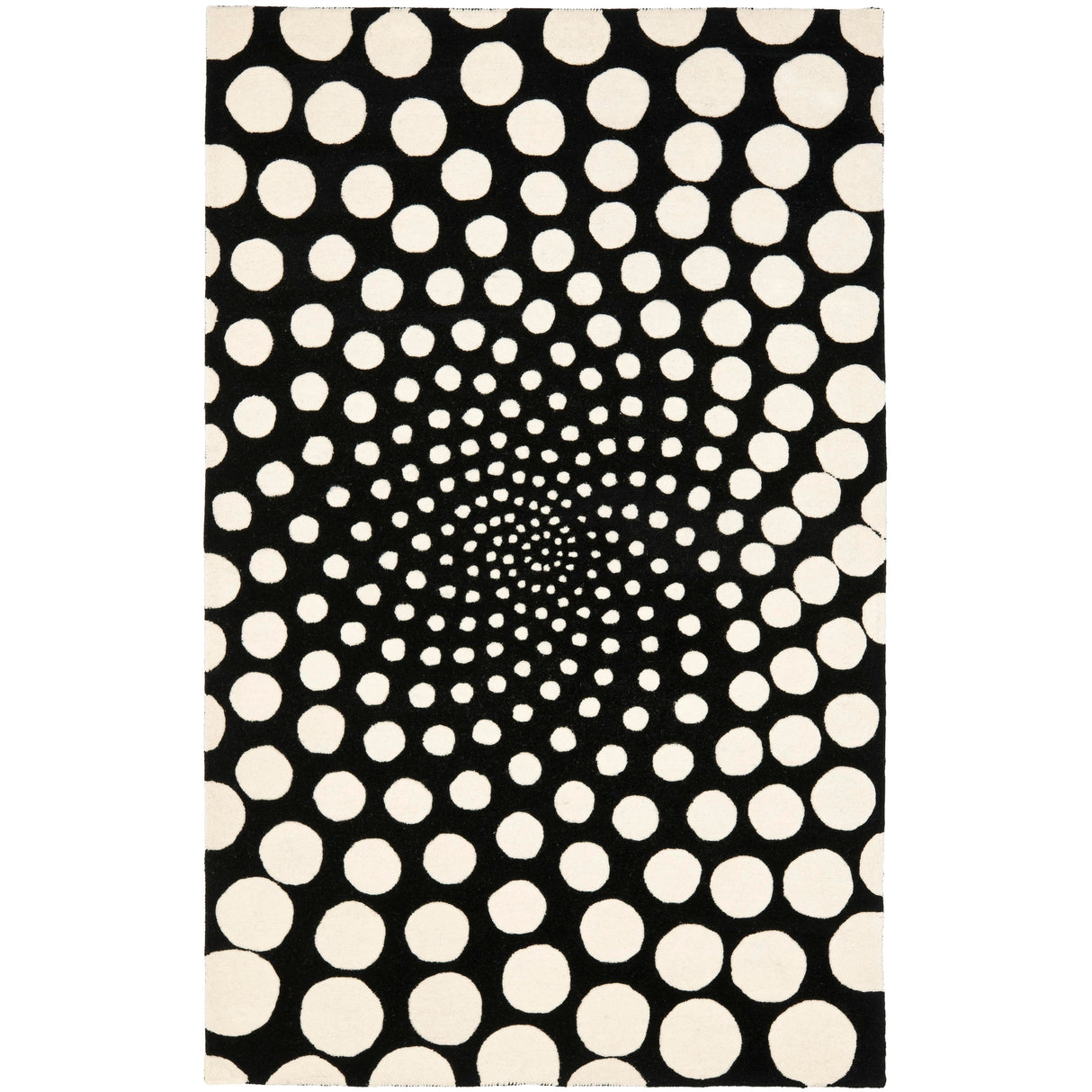 SAFAVIEH Soho Handmade Eulalia Abstract Dots N.Z. Wool Area Rug