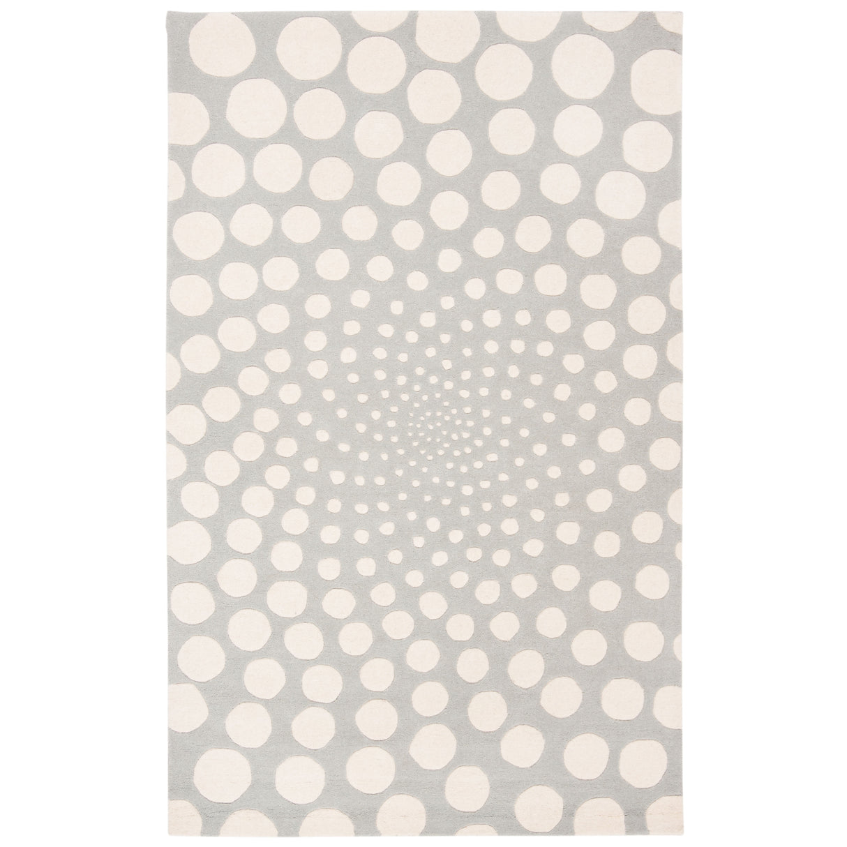 SAFAVIEH Soho Handmade Eulalia Abstract Dots N.Z. Wool Area Rug