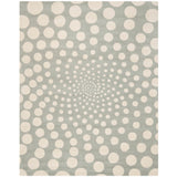 SAFAVIEH Soho Handmade Eulalia Abstract Dots N.Z. Wool Area Rug