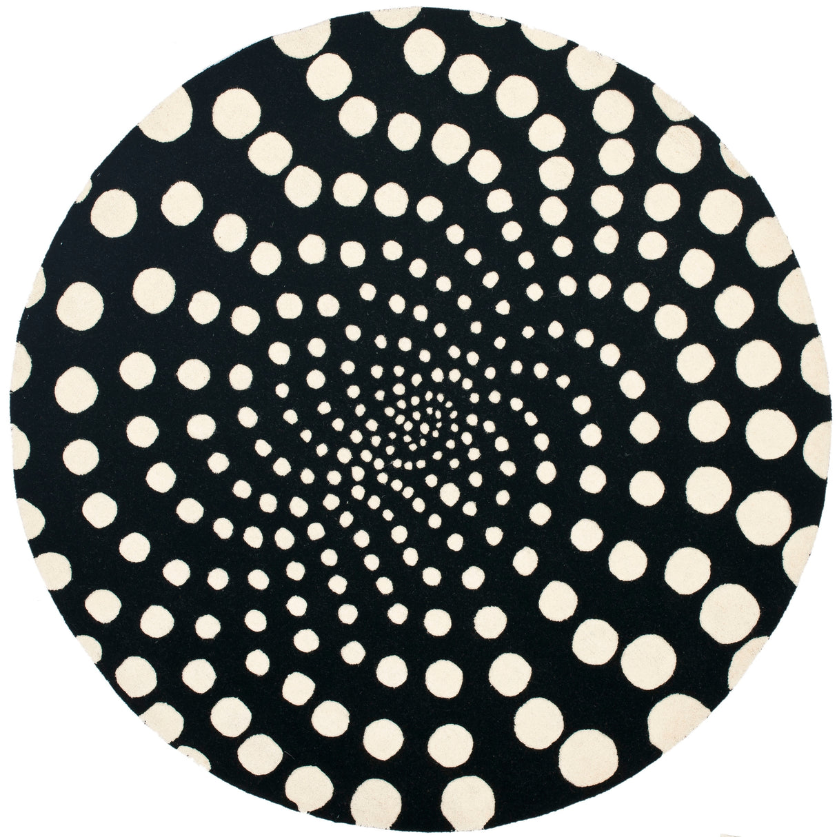 SAFAVIEH Soho Handmade Eulalia Abstract Dots N.Z. Wool Area Rug