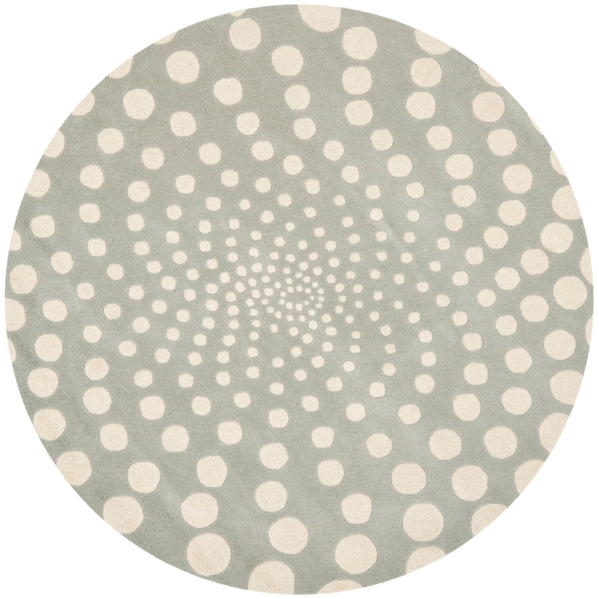 SAFAVIEH Soho Handmade Eulalia Abstract Dots N.Z. Wool Area Rug