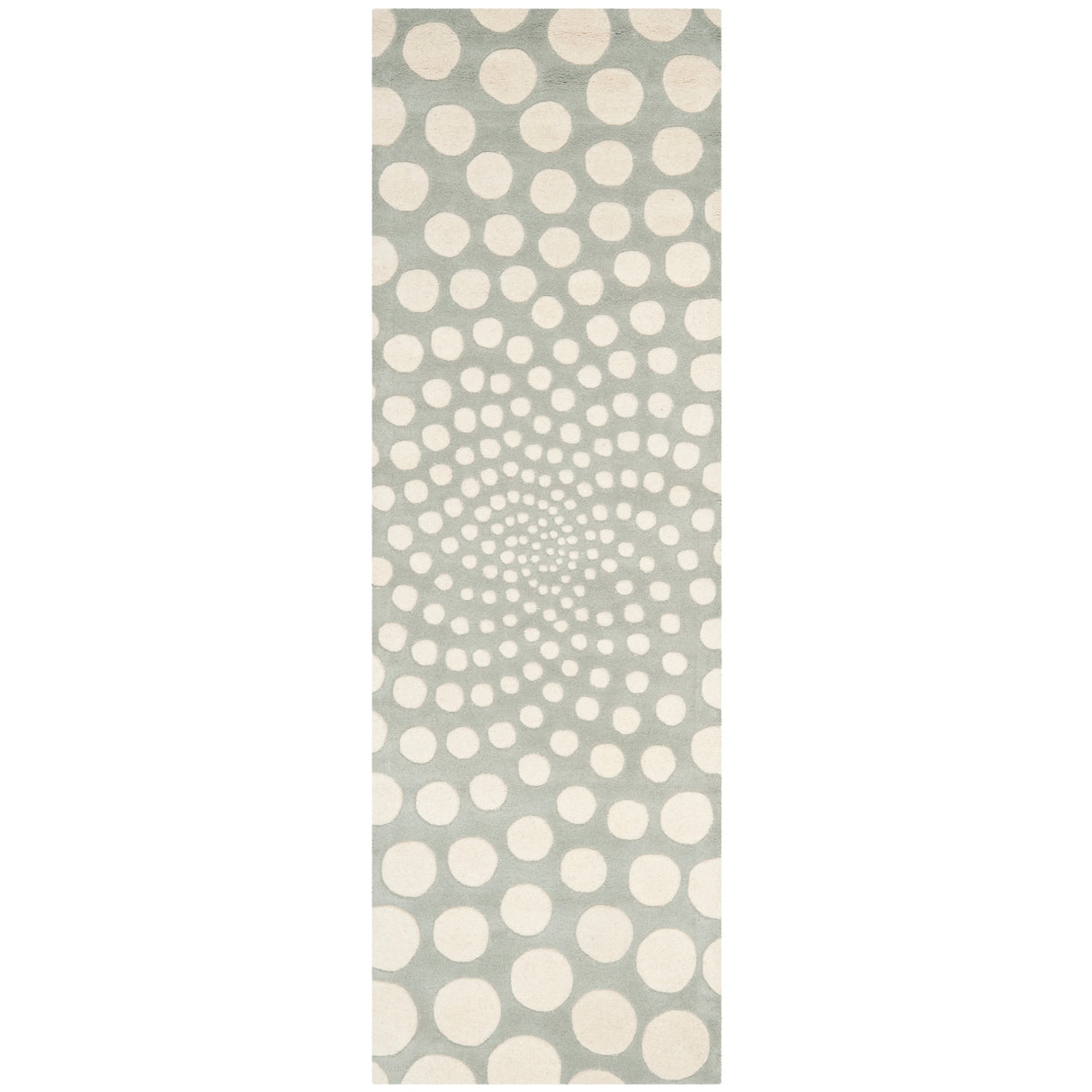 SAFAVIEH Soho Handmade Eulalia Abstract Dots N.Z. Wool Area Rug