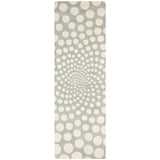 SAFAVIEH Soho Handmade Eulalia Abstract Dots N.Z. Wool Area Rug