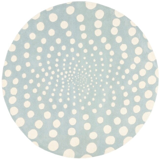 SAFAVIEH Soho Handmade Eulalia Abstract Dots N.Z. Wool Area Rug