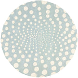 SAFAVIEH Soho Handmade Eulalia Abstract Dots N.Z. Wool Area Rug