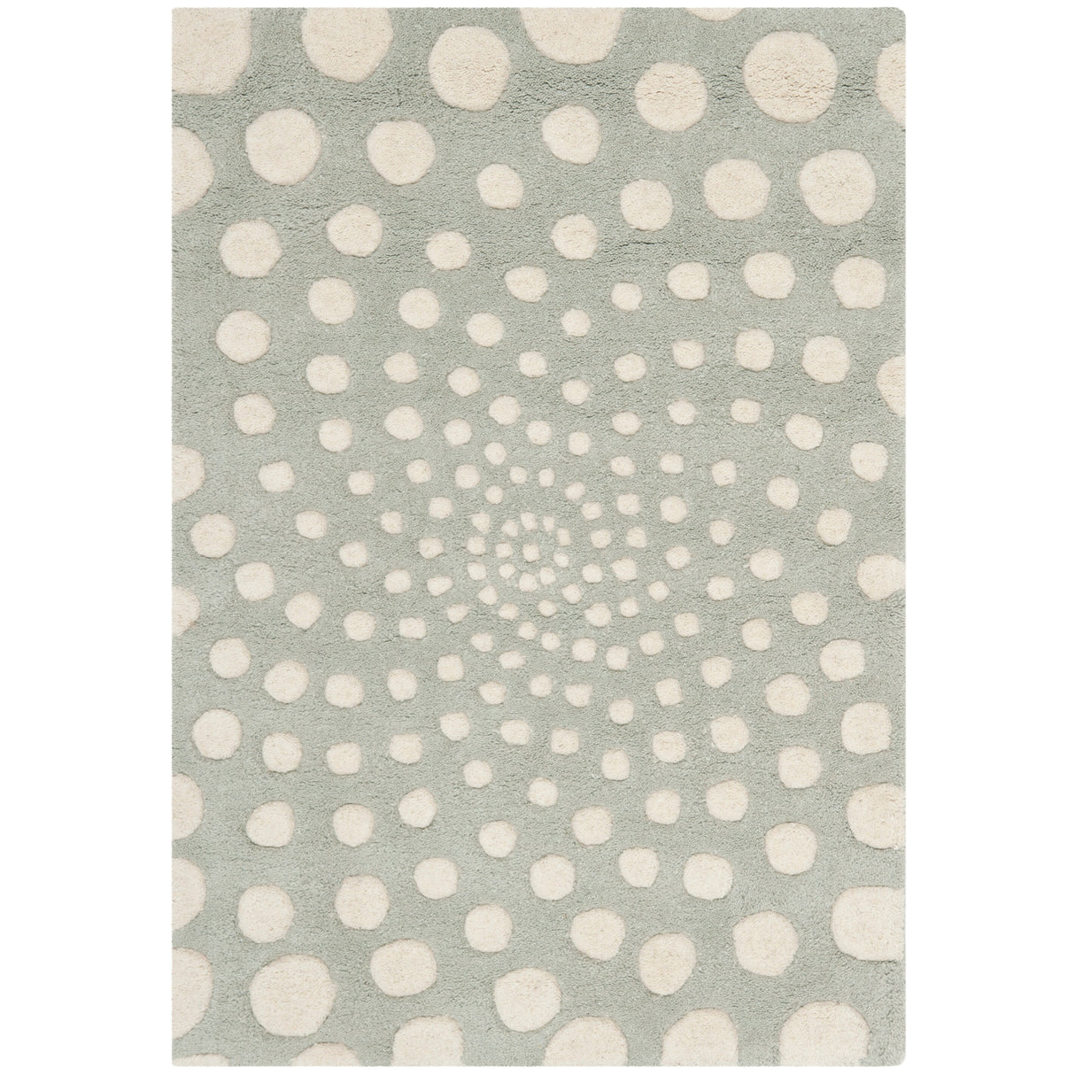 SAFAVIEH Soho Handmade Eulalia Abstract Dots N.Z. Wool Area Rug