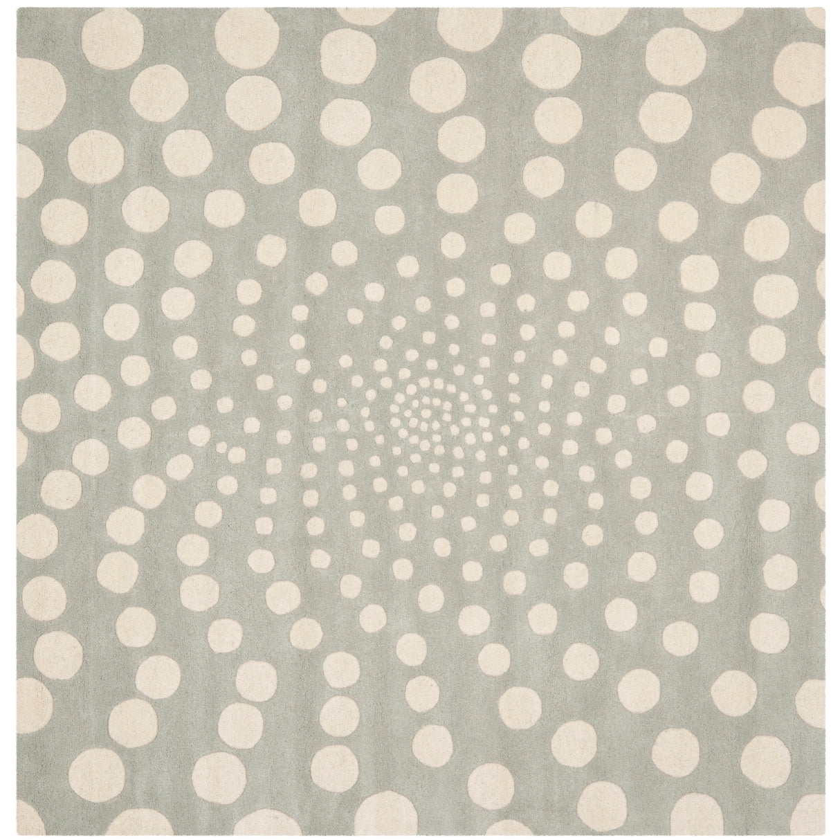 SAFAVIEH Soho Handmade Eulalia Abstract Dots N.Z. Wool Area Rug