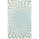 SAFAVIEH Soho Handmade Eulalia Abstract Dots N.Z. Wool Area Rug