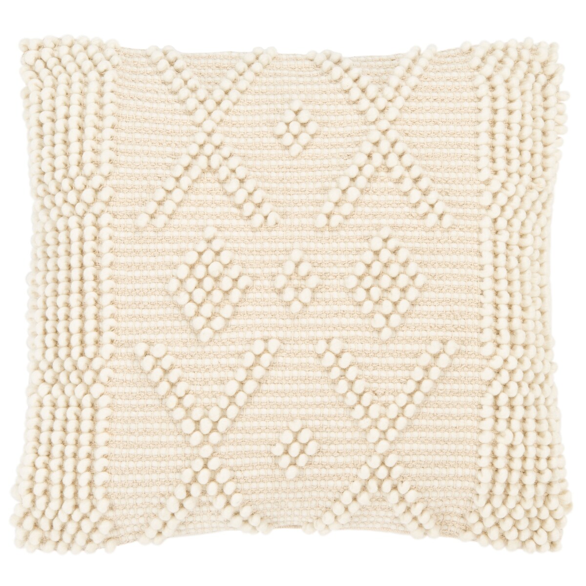 SAFAVIEH Solvi Boho Wool 20-inch Square Decorative Accent Throw Pillow