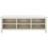 SAFAVIEH Steinunn White Bookshelf - 51.2" x 15.8" x 17.7" - 51Wx16Dx18H