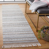 SAFAVIEH Striped Kilim Margitte Boho Fringe Rug