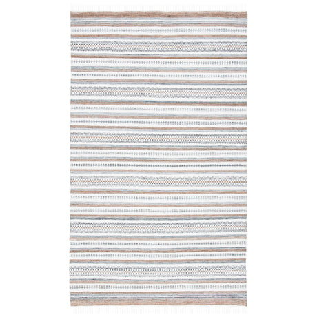 SAFAVIEH Striped Kilim Margitte Boho Fringe Rug