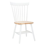 SAFAVIEH Suhair Spindle Farmhouse Dining Chair (Set of 2) - 20.5" x 21" x 36" - 21Wx21Dx36H