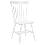 SAFAVIEH Suhair Spindle Farmhouse Dining Chair (Set of 2) - 20.5" x 21" x 36" - 21Wx21Dx36H