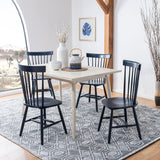 SAFAVIEH Suhair Spindle Farmhouse Dining Chair (Set of 2) - 20.5" x 21" x 36" - 21Wx21Dx36H