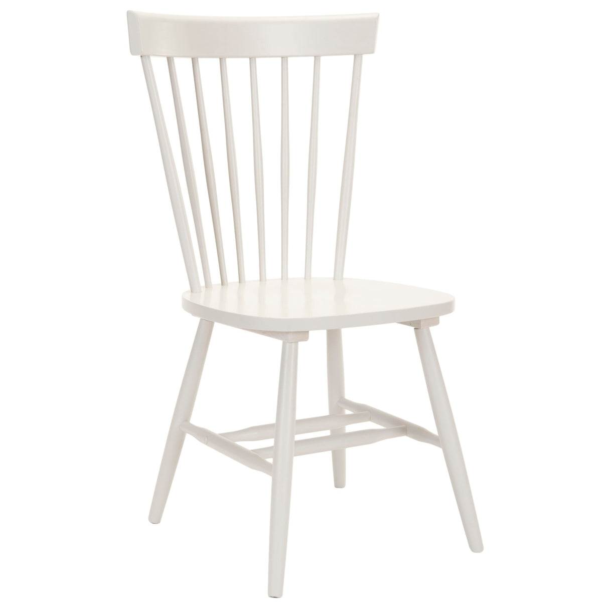 SAFAVIEH Suhair Spindle Farmhouse Dining Chair (Set of 2) - 20.5" x 21" x 36" - 21Wx21Dx36H