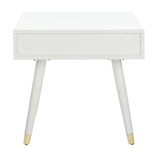 SAFAVIEH Sunny Mid-Century Gold Cap End Table - 24" x 24" x 22.3" - 24Wx24Dx22H