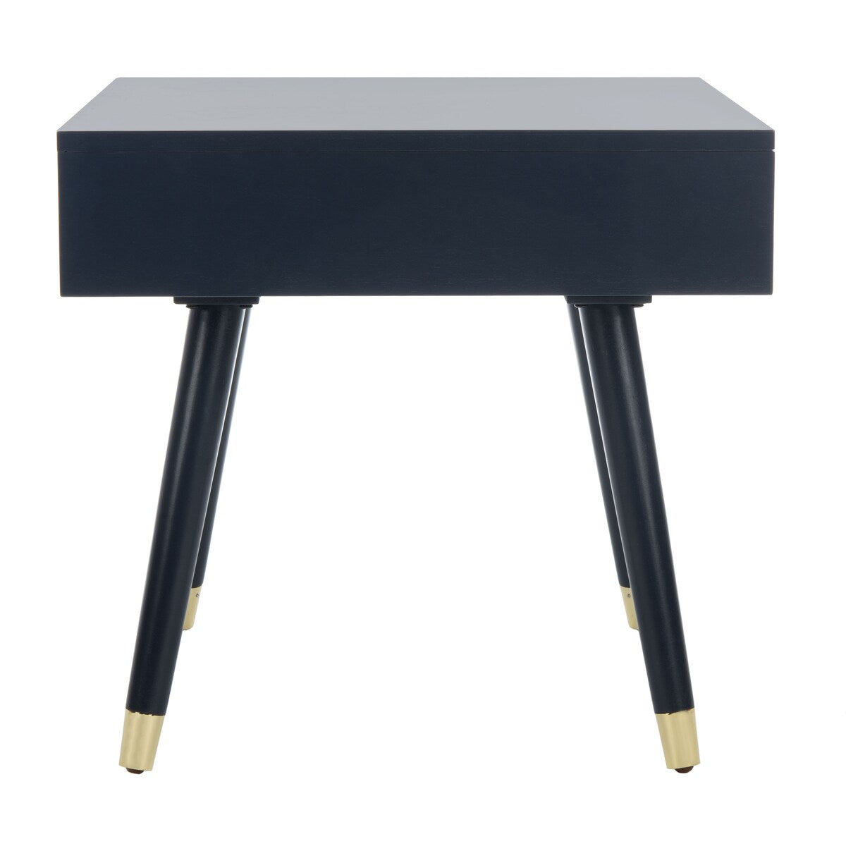 SAFAVIEH Sunny Mid-Century Gold Cap End Table - 24" x 24" x 22.3" - 24Wx24Dx22H