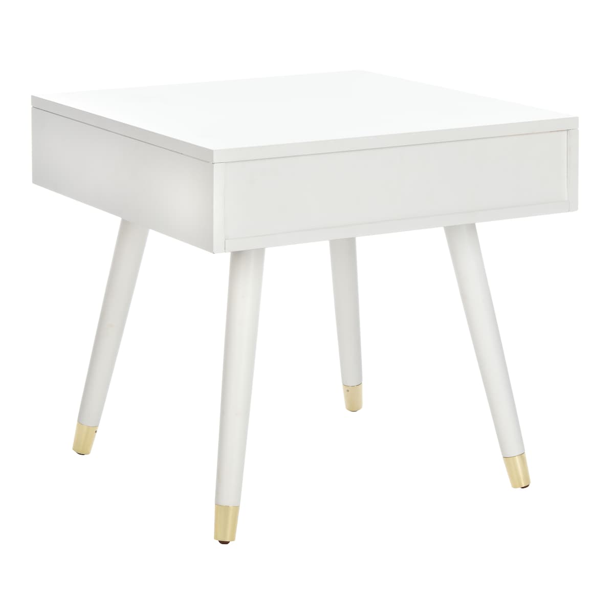 SAFAVIEH Sunny Mid-Century Gold Cap End Table - 24" x 24" x 22.3" - 24Wx24Dx22H